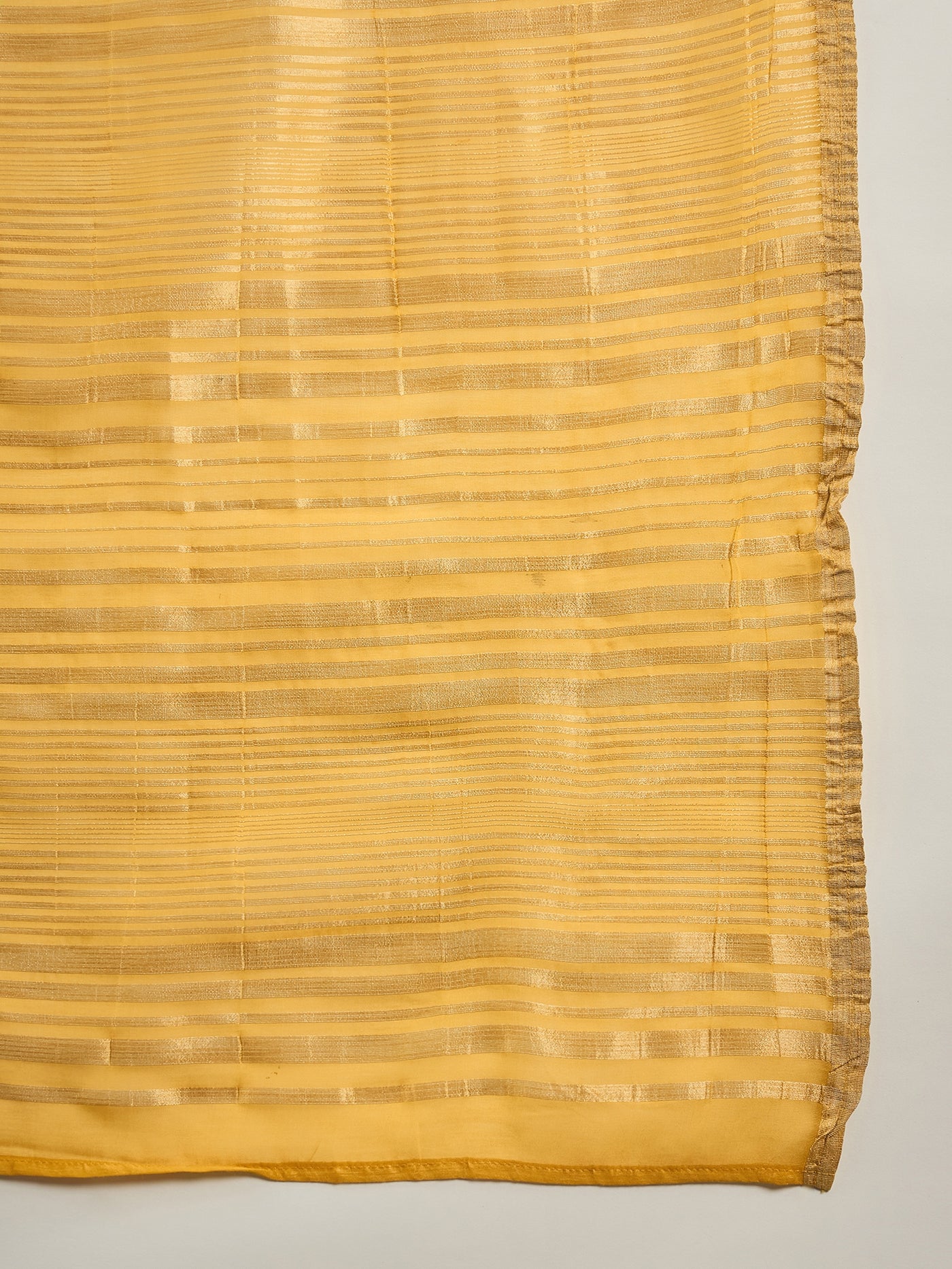 Yellow Checked Lehenga Choli With Dupatta