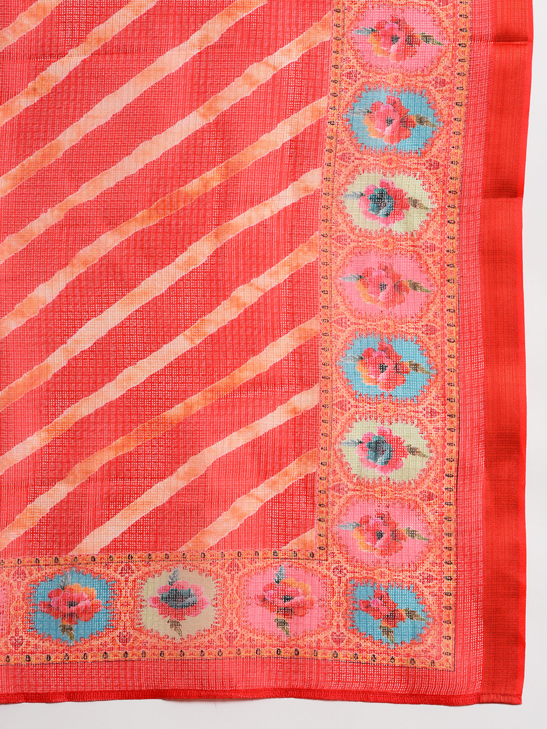 Red Embroidered Lehenga Choli With Dupatta