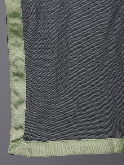 Green Floral Print Kurta With Pant