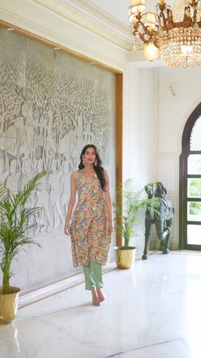 Mint Green Kurta Set