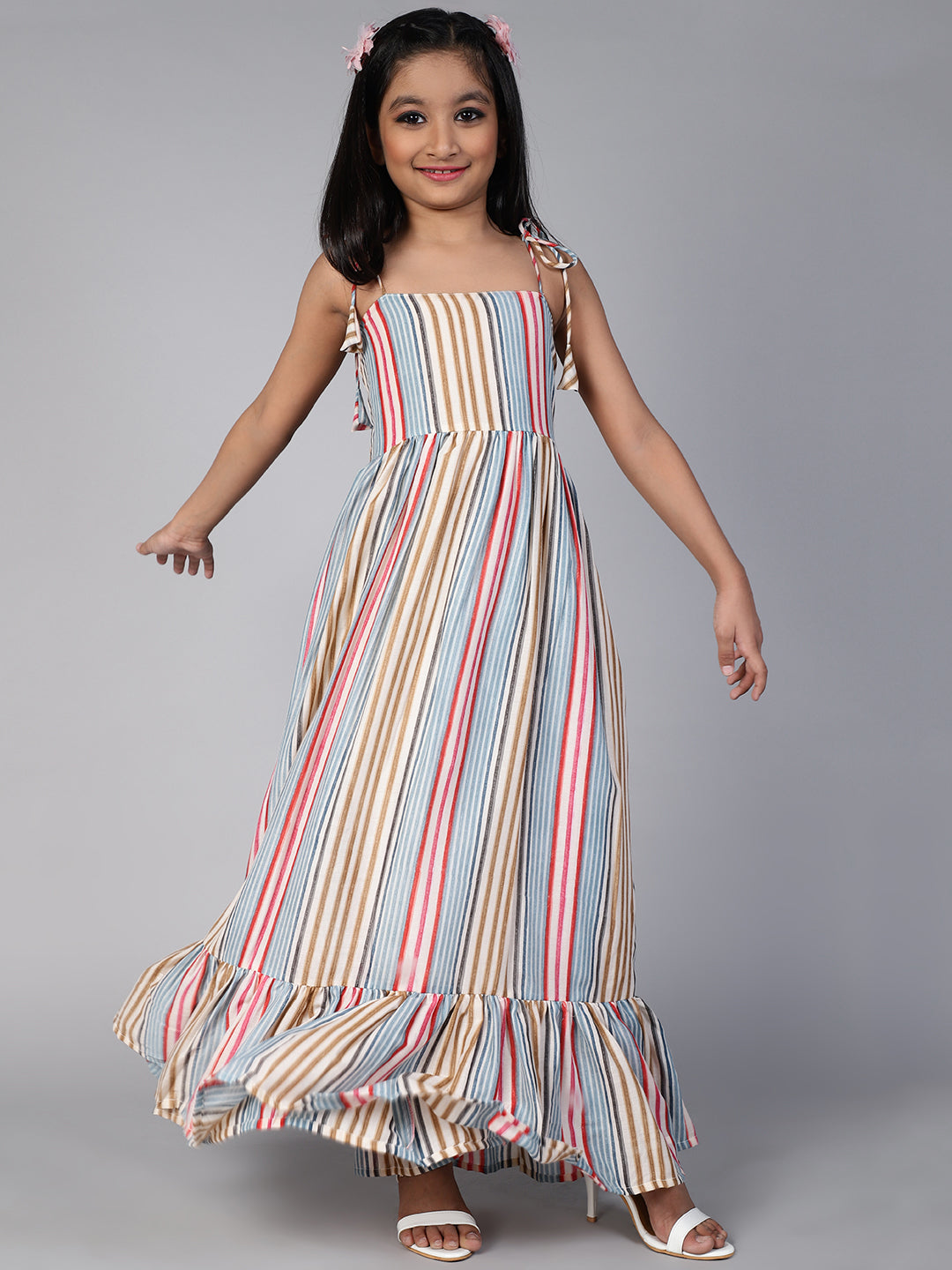 Multicolor Striped Dress