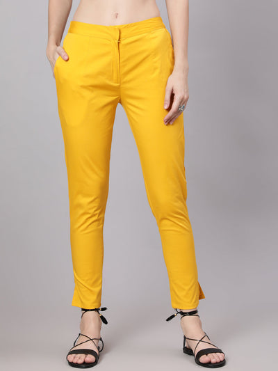 Yellow Cigarette Trouser