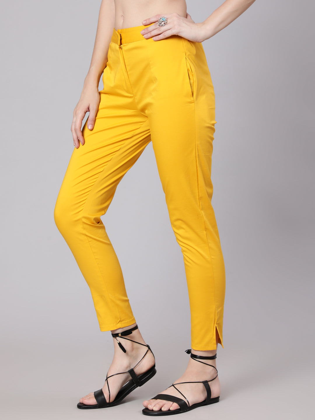 Yellow Cigarette Trouser