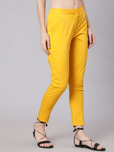 Yellow Cigarette Trouser