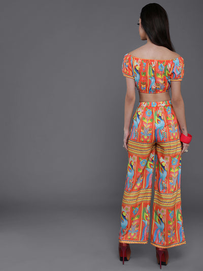 Orange Truck Art Co-Ord Set