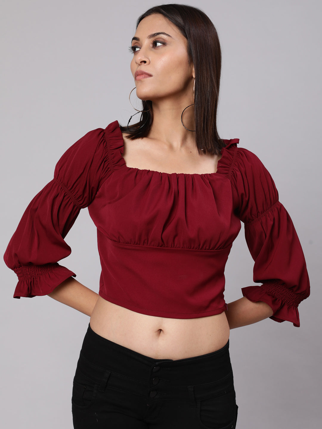 Wine Gathered Top